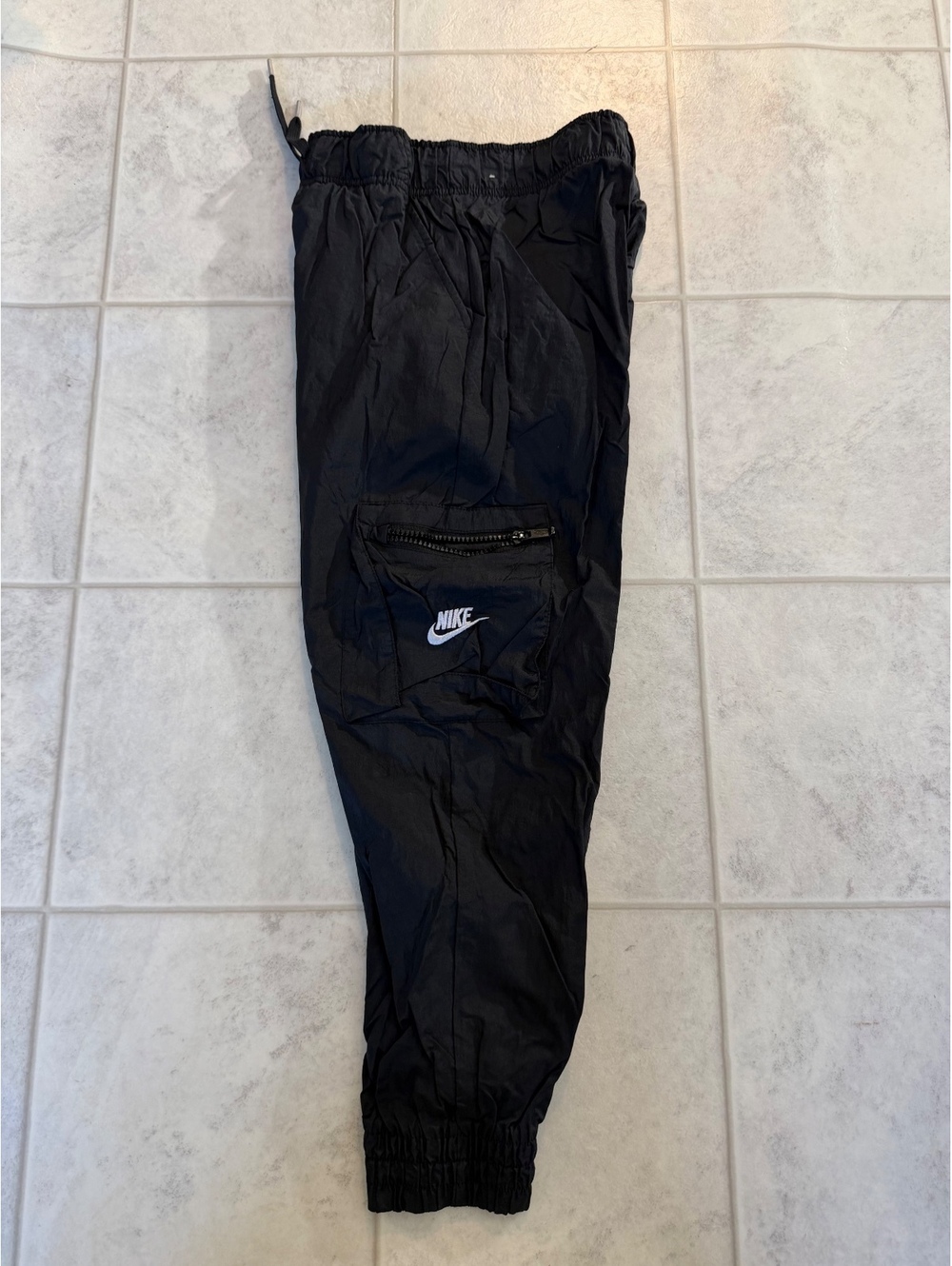 Nike kids black jogger pants